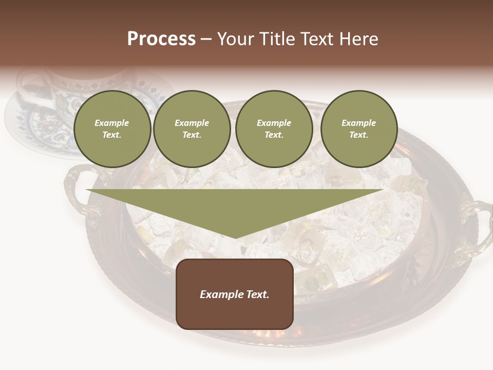 Tatl Kahve Ceviz PowerPoint Template
