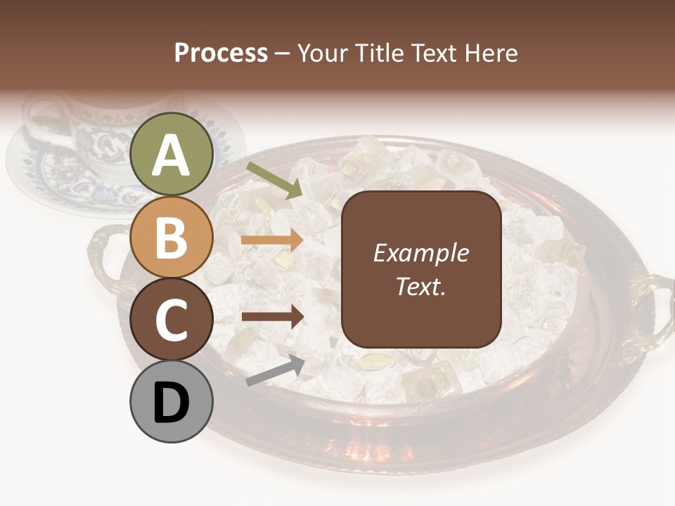Tatl Kahve Ceviz PowerPoint Template