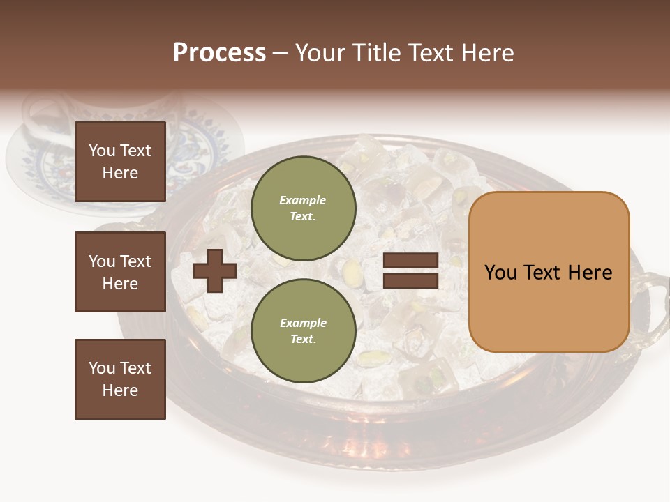 Tatl Kahve Ceviz PowerPoint Template