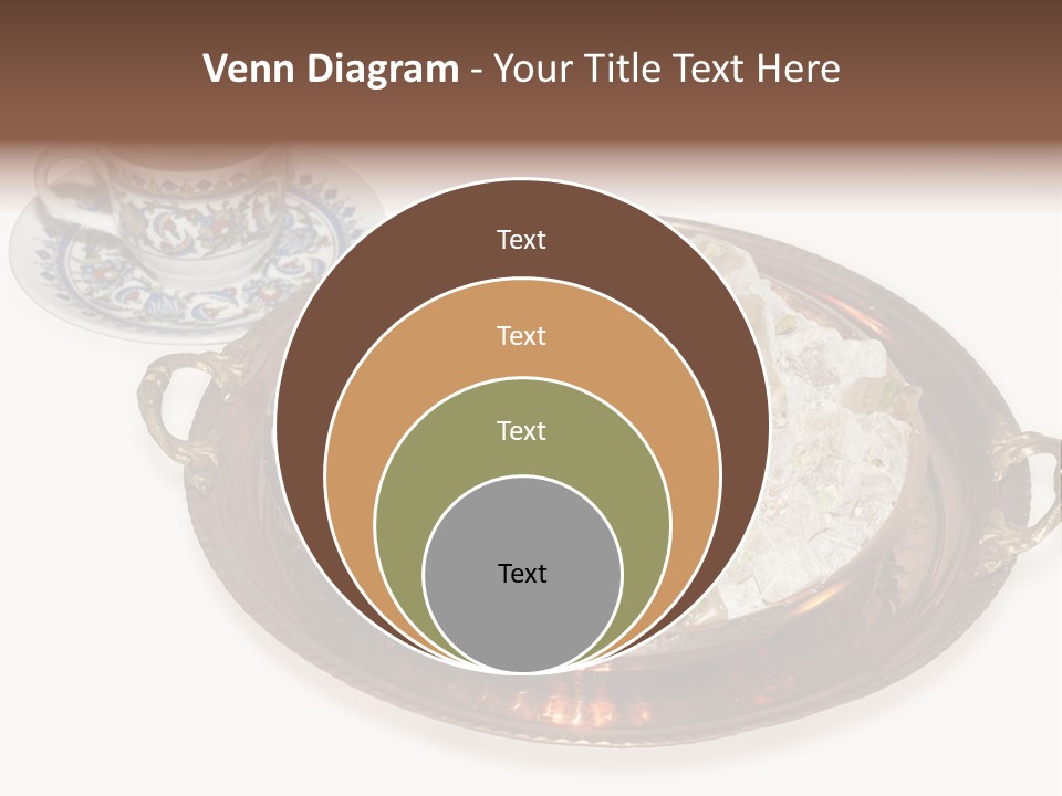 Tatl Kahve Ceviz PowerPoint Template