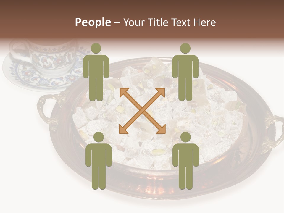 Tatl Kahve Ceviz PowerPoint Template