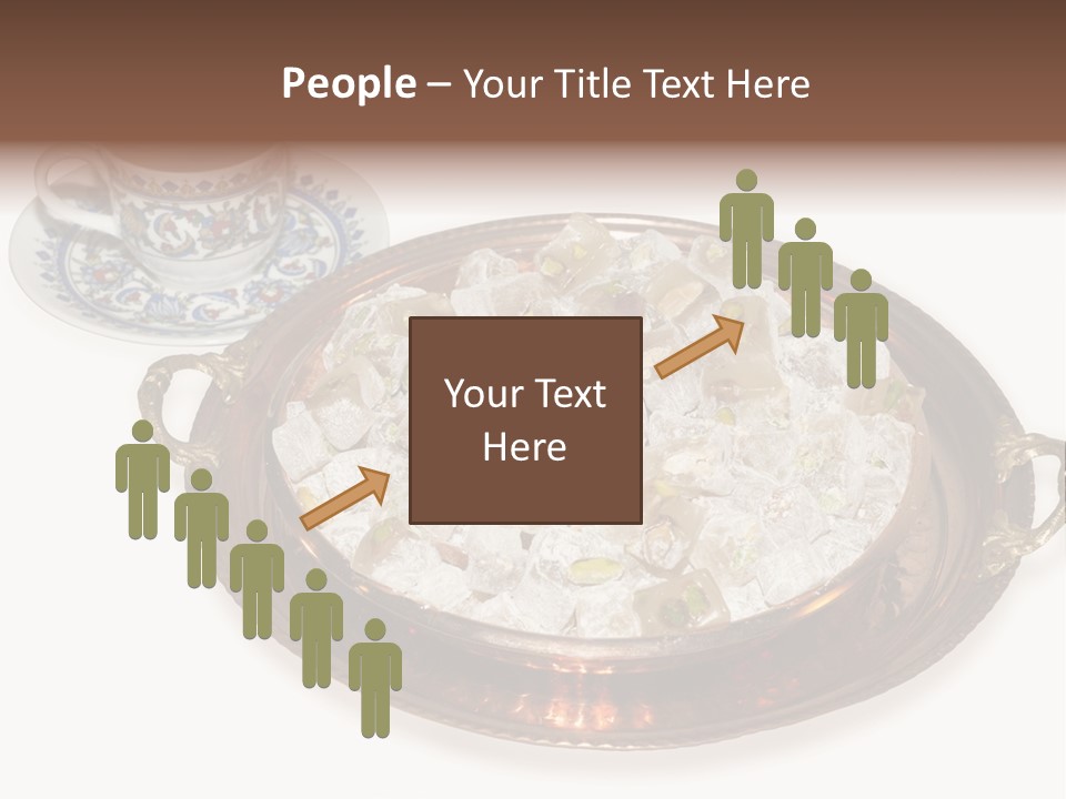 Tatl Kahve Ceviz PowerPoint Template