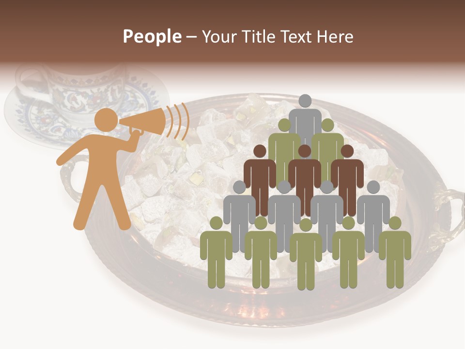 Tatl Kahve Ceviz PowerPoint Template