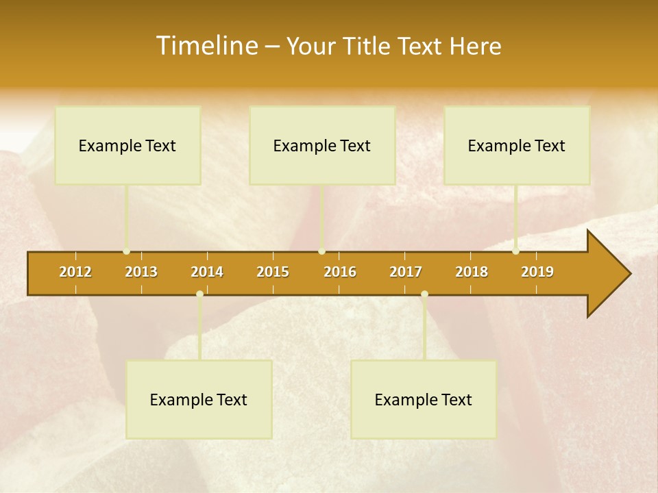 White Sweet Delight Ottoman Delight PowerPoint Template