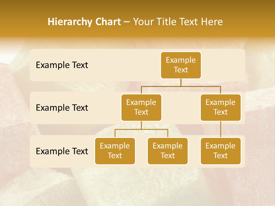 White Sweet Delight Ottoman Delight PowerPoint Template