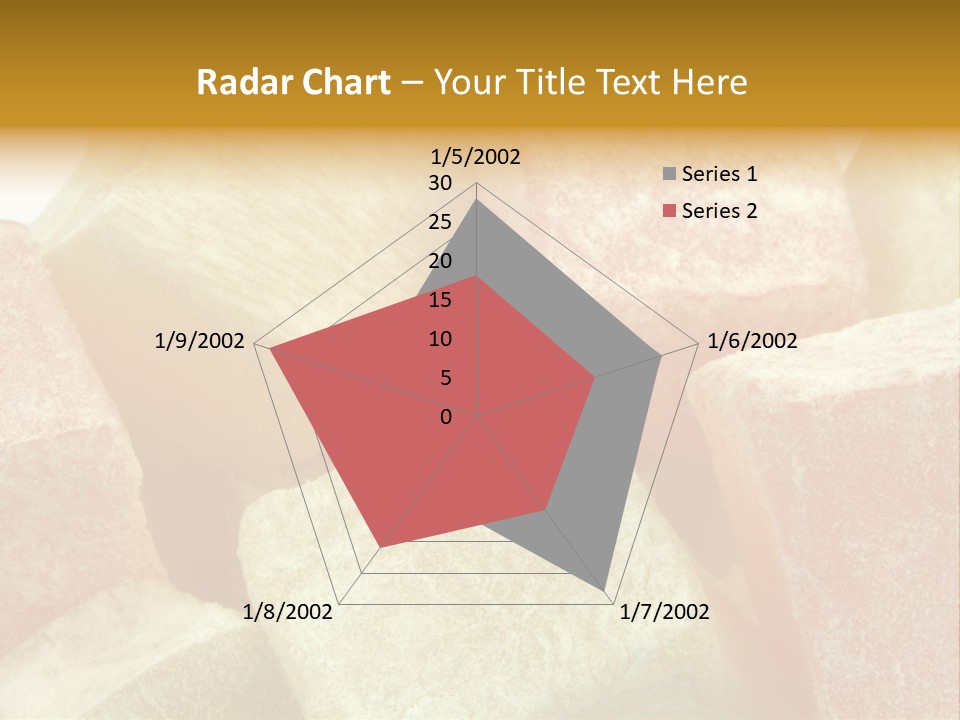 White Sweet Delight Ottoman Delight PowerPoint Template