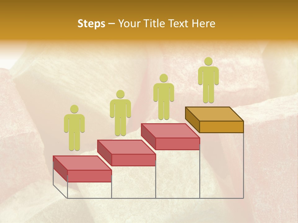 White Sweet Delight Ottoman Delight PowerPoint Template