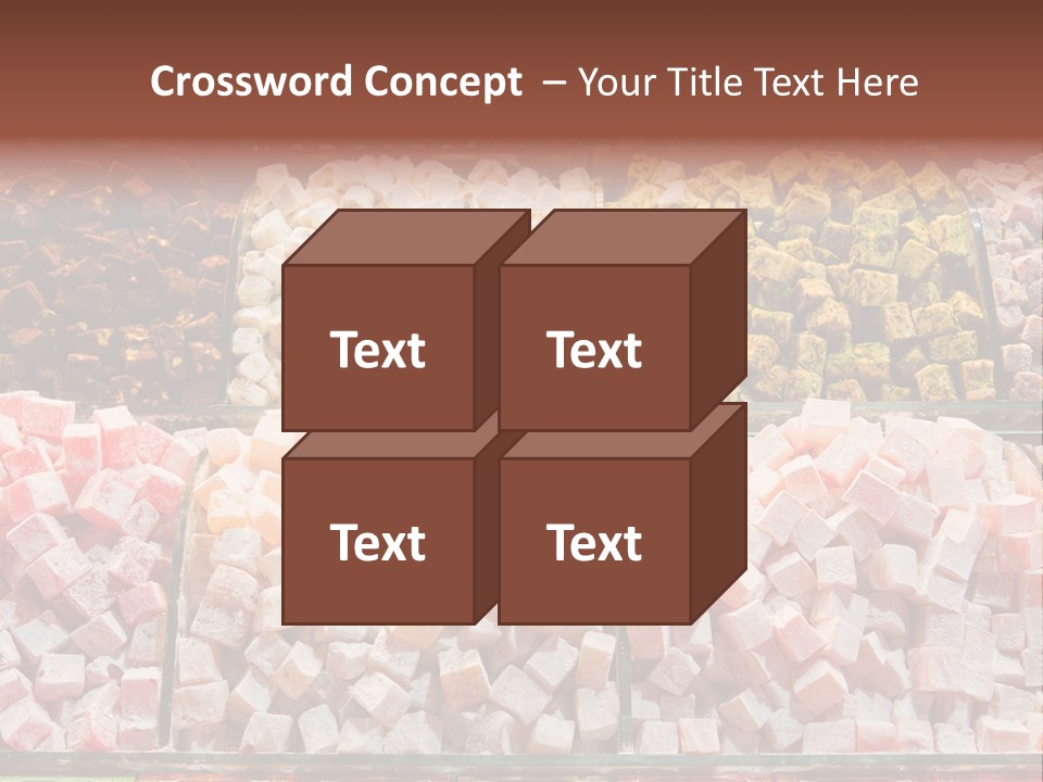 Confection Treat Yellow PowerPoint Template