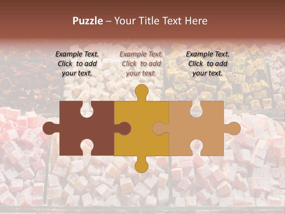 Confection Treat Yellow PowerPoint Template