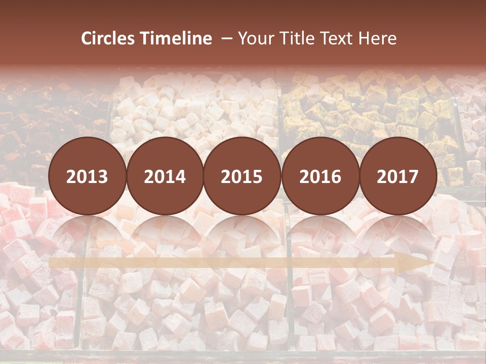 Confection Treat Yellow PowerPoint Template