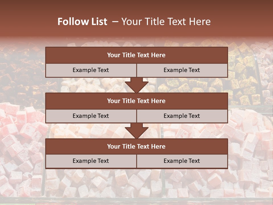 Confection Treat Yellow PowerPoint Template