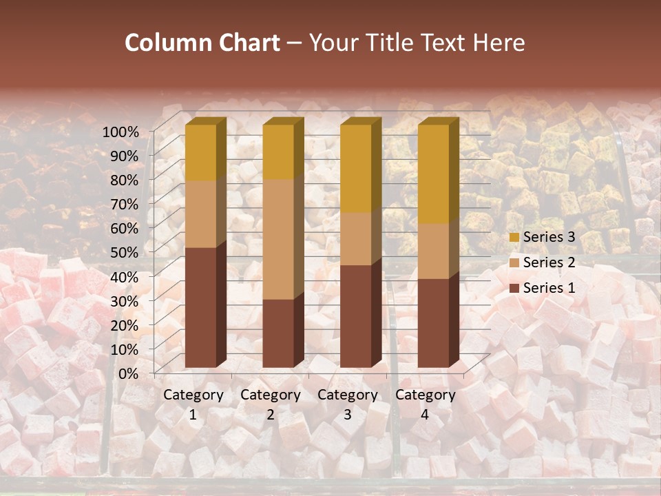 Confection Treat Yellow PowerPoint Template