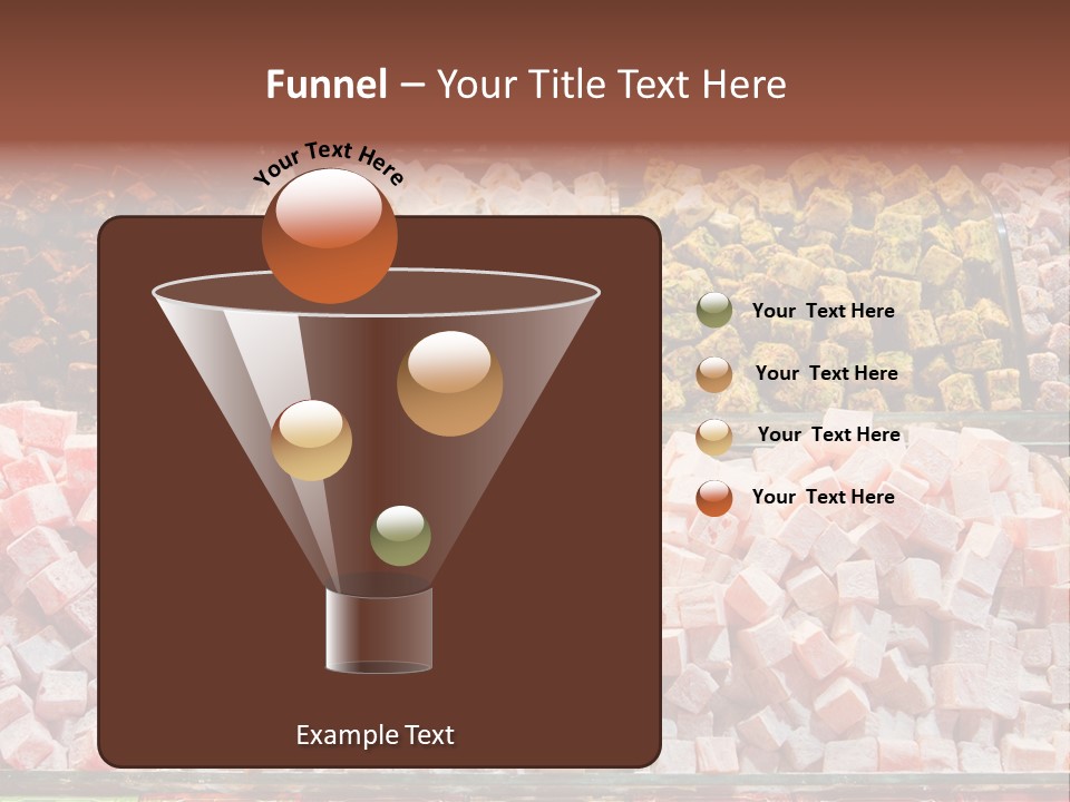 Confection Treat Yellow PowerPoint Template