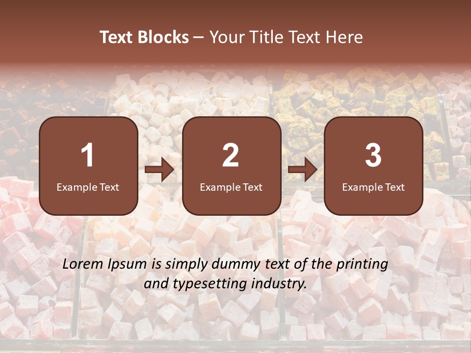 Confection Treat Yellow PowerPoint Template