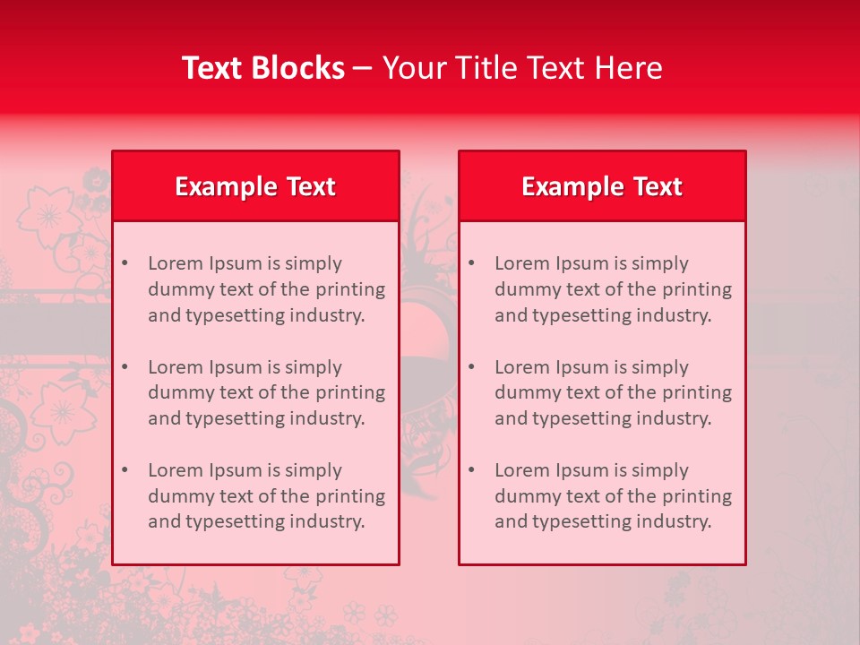 Objects Group Abstract PowerPoint Template