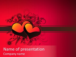 Red Vector Group PowerPoint Template