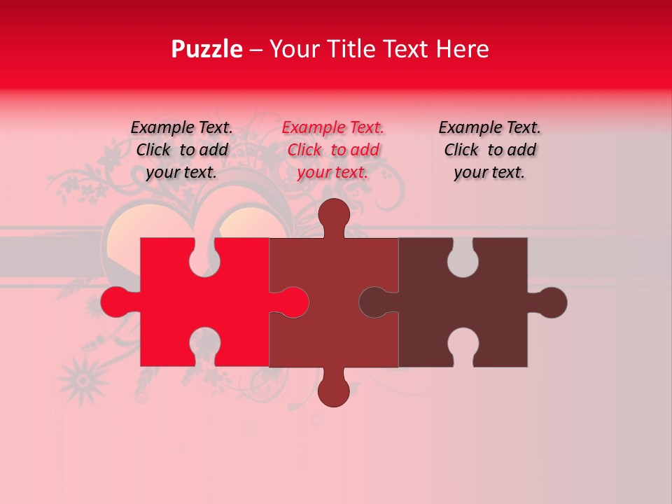 Red Vector Group PowerPoint Template