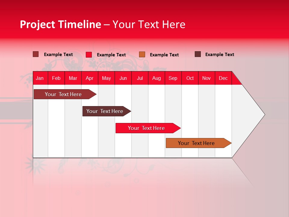 Red Vector Group PowerPoint Template