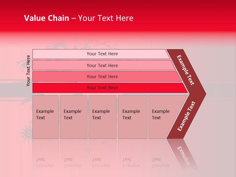 Red Vector Group PowerPoint Template
