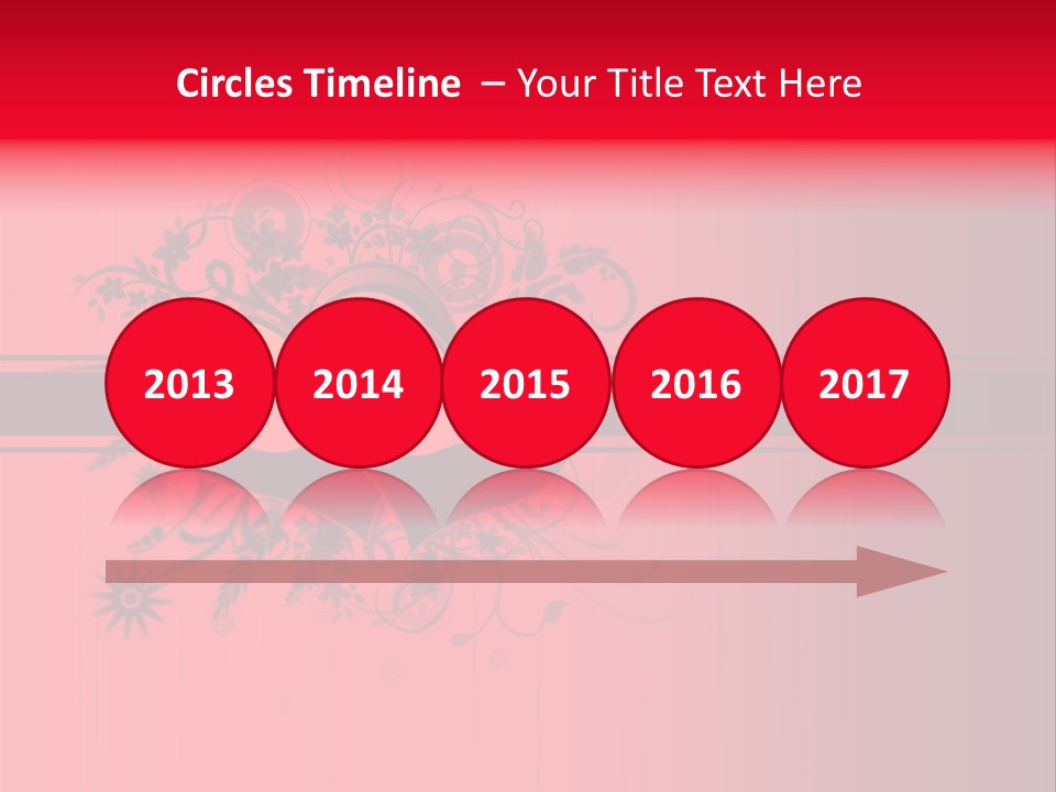 Red Vector Group PowerPoint Template