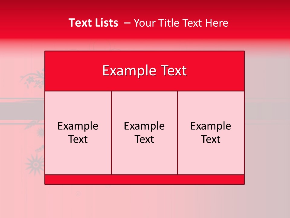 Red Vector Group PowerPoint Template