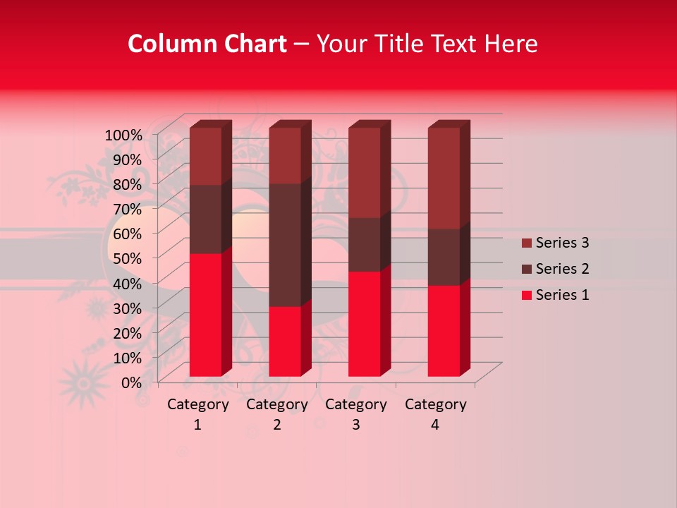 Red Vector Group PowerPoint Template