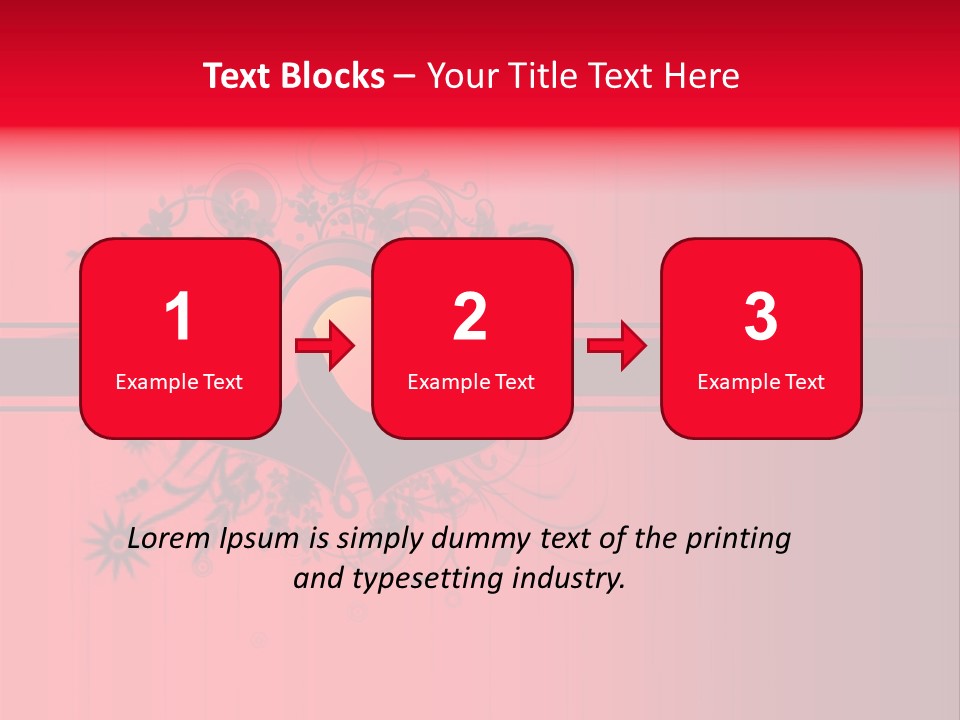 Red Vector Group PowerPoint Template