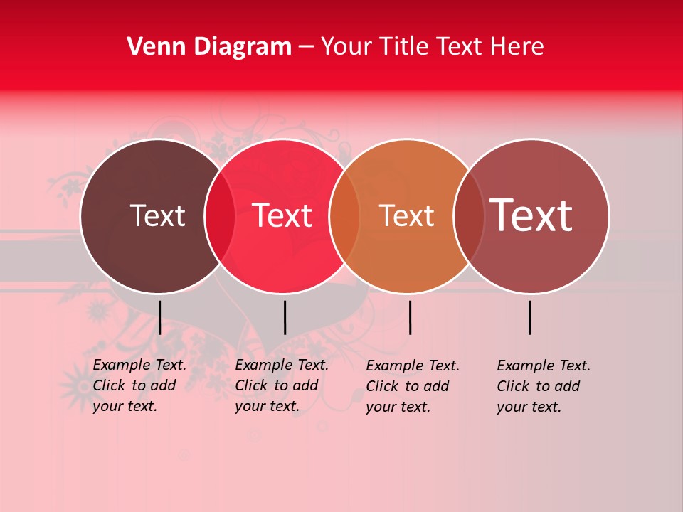 Red Vector Group PowerPoint Template