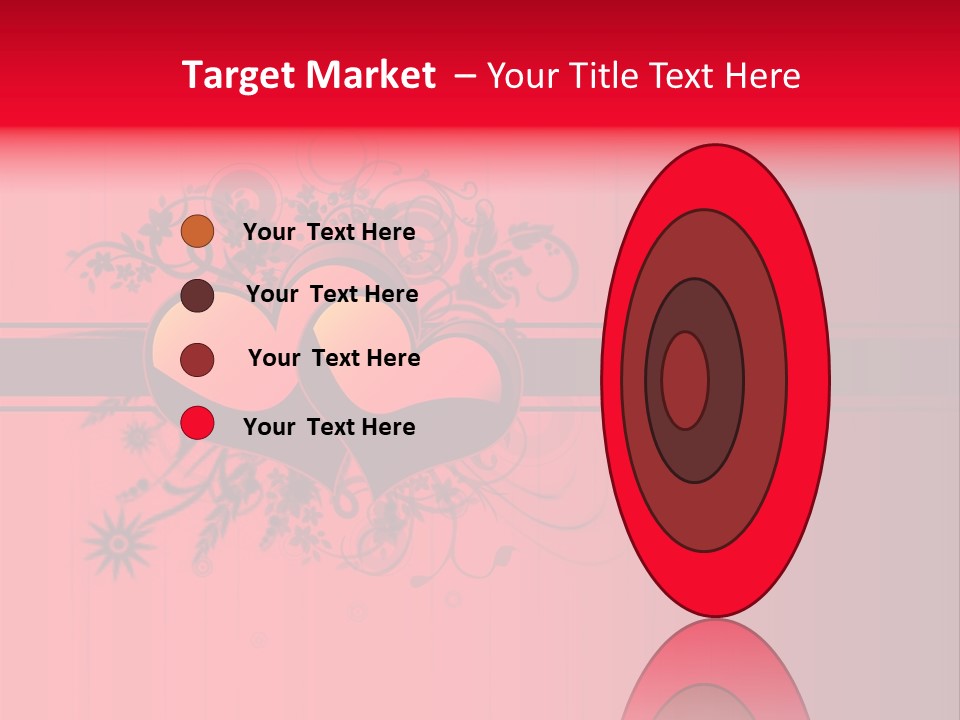 Red Vector Group PowerPoint Template