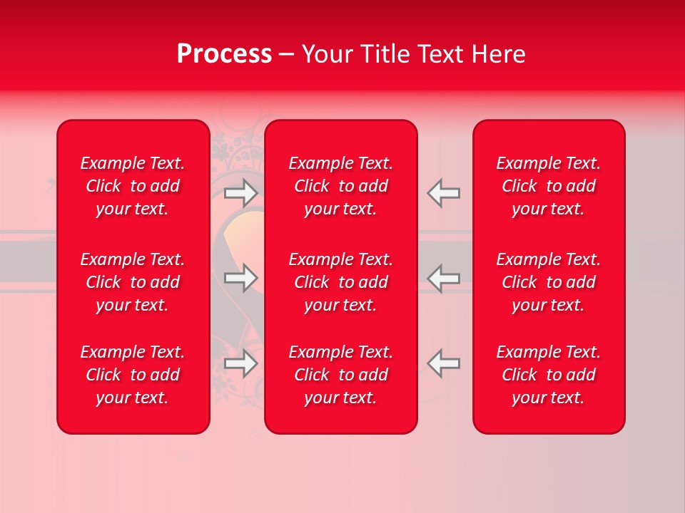Red Vector Group PowerPoint Template