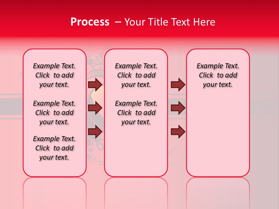 Red Vector Group PowerPoint Template