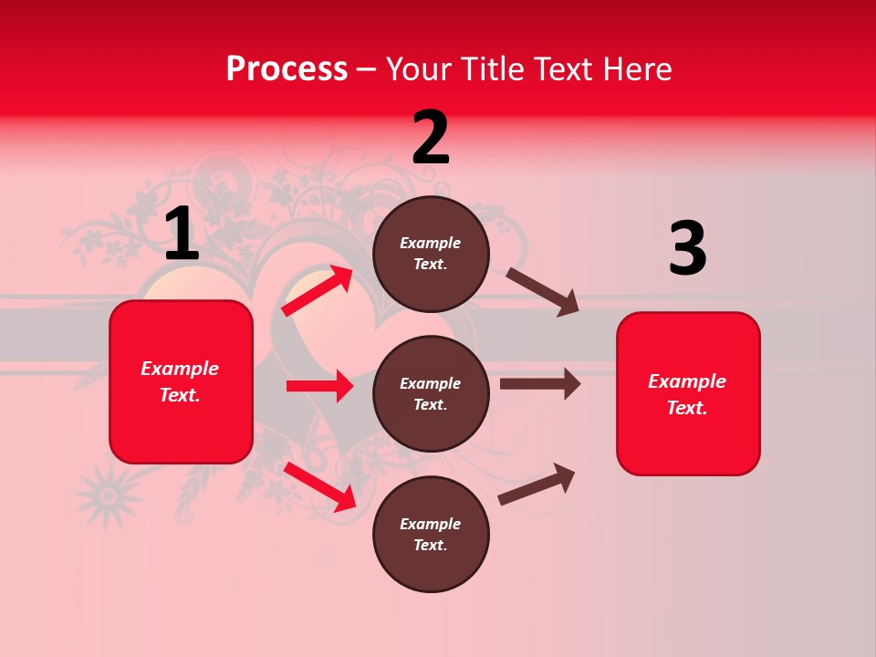 Red Vector Group PowerPoint Template