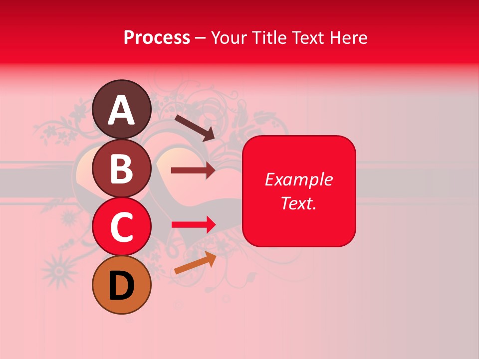 Red Vector Group PowerPoint Template