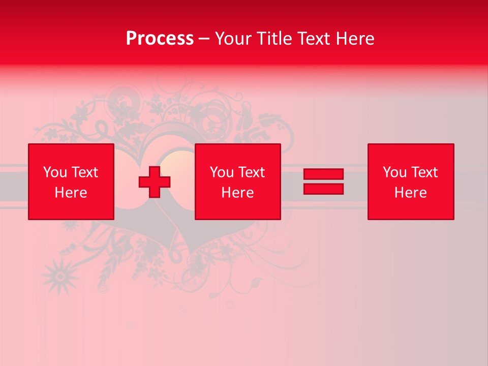 Red Vector Group PowerPoint Template