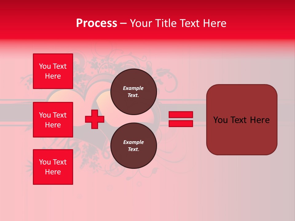 Red Vector Group PowerPoint Template
