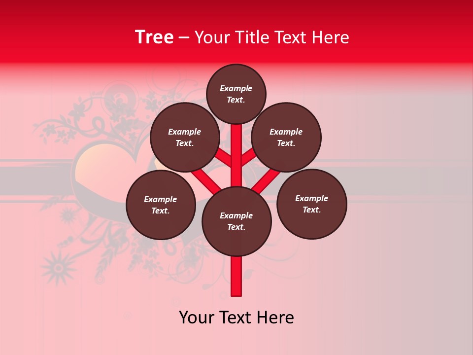 Red Vector Group PowerPoint Template
