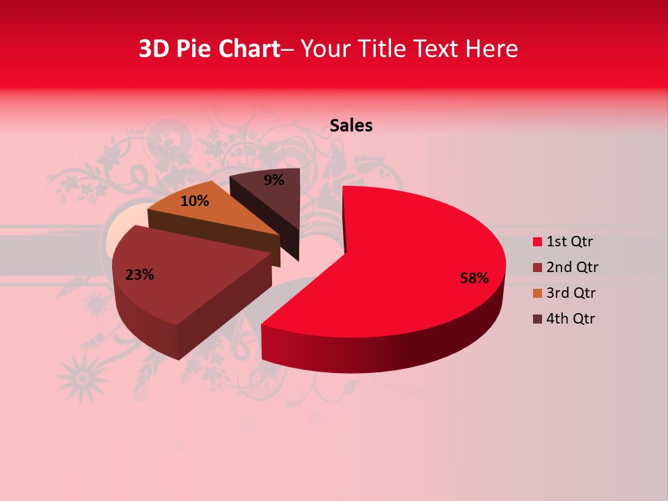 Red Vector Group PowerPoint Template