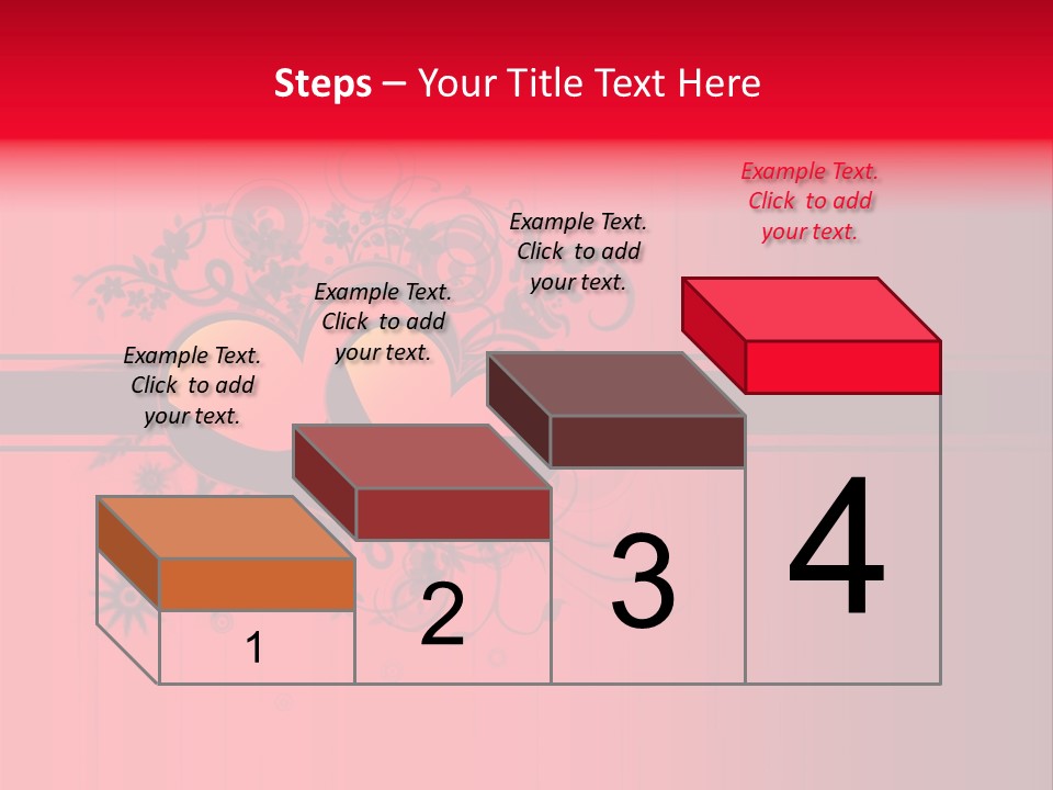 Red Vector Group PowerPoint Template