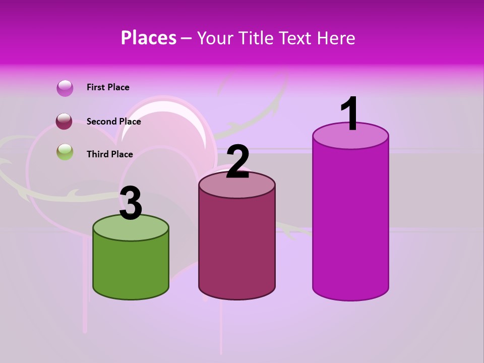 Pink Twice Black PowerPoint Template