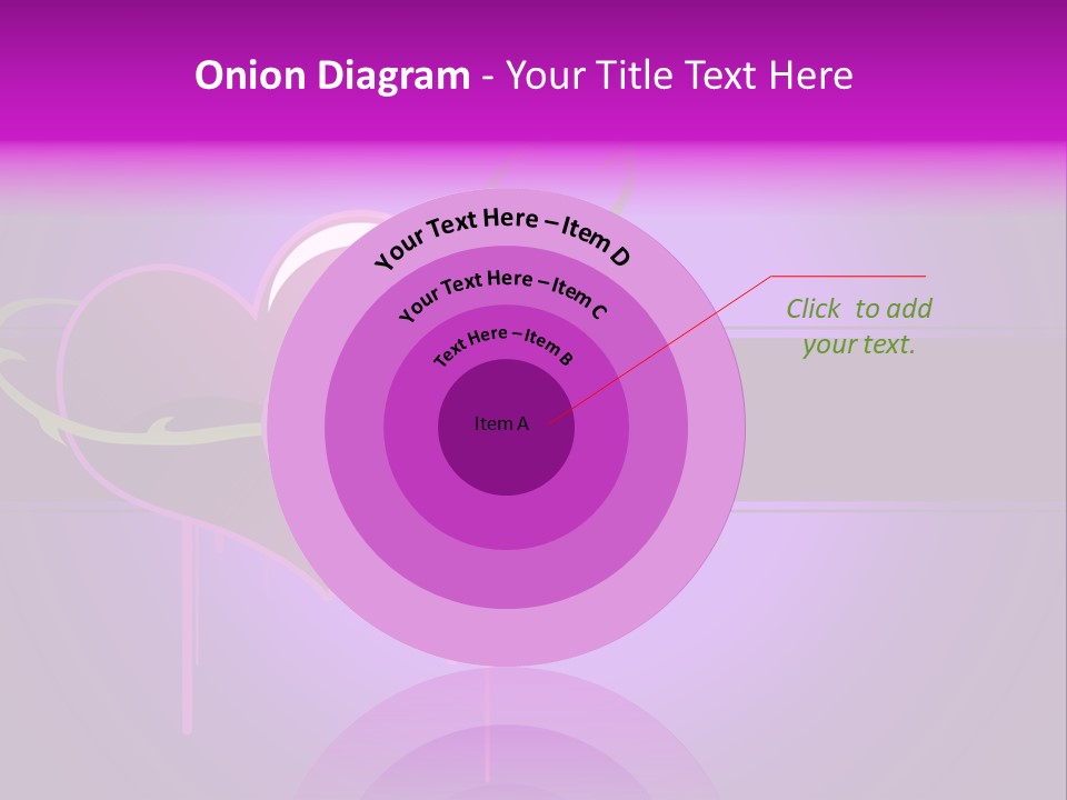 Pink Twice Black PowerPoint Template