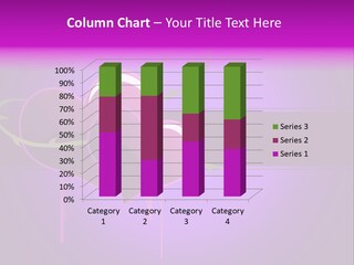 Pink Twice Black PowerPoint Template