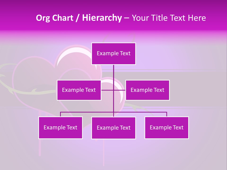 Pink Twice Black PowerPoint Template