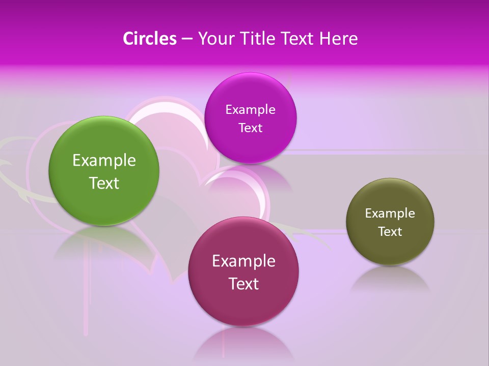 Pink Twice Black PowerPoint Template