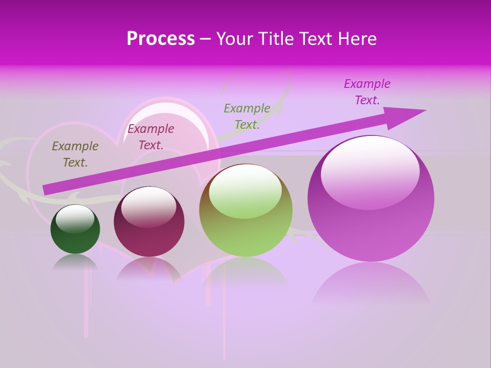 Pink Twice Black PowerPoint Template