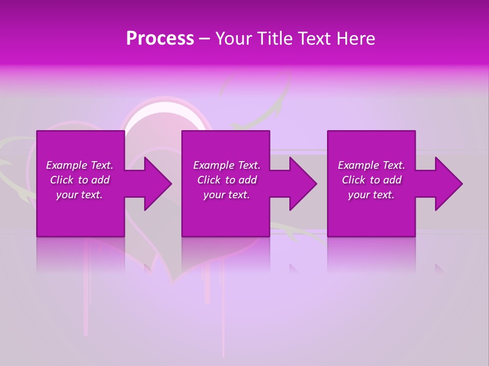 Pink Twice Black PowerPoint Template