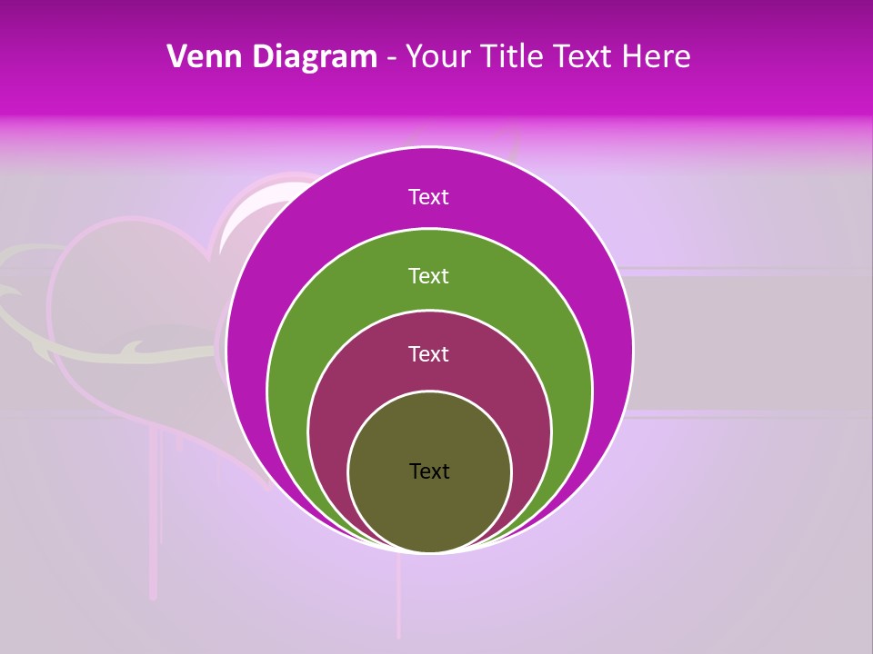 Pink Twice Black PowerPoint Template