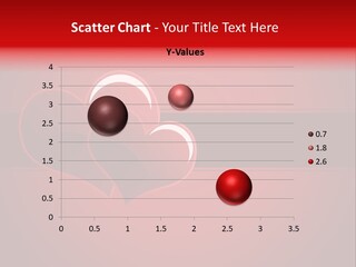 Ideal Background Two Hearts PowerPoint Template