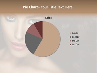 Beautiful Caucasian People PowerPoint Template