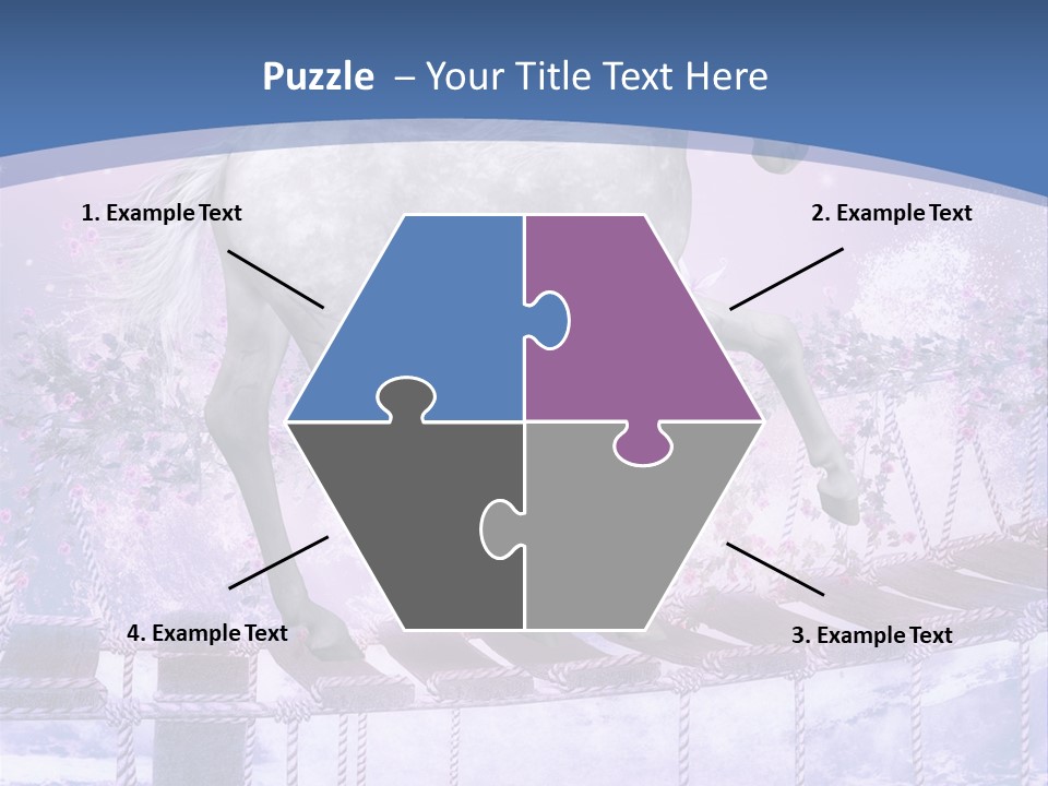 Romantik Idylle Fairytale PowerPoint Template