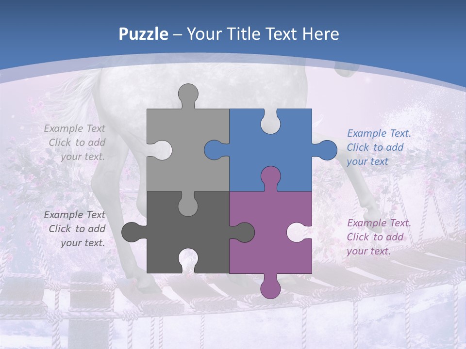 Romantik Idylle Fairytale PowerPoint Template